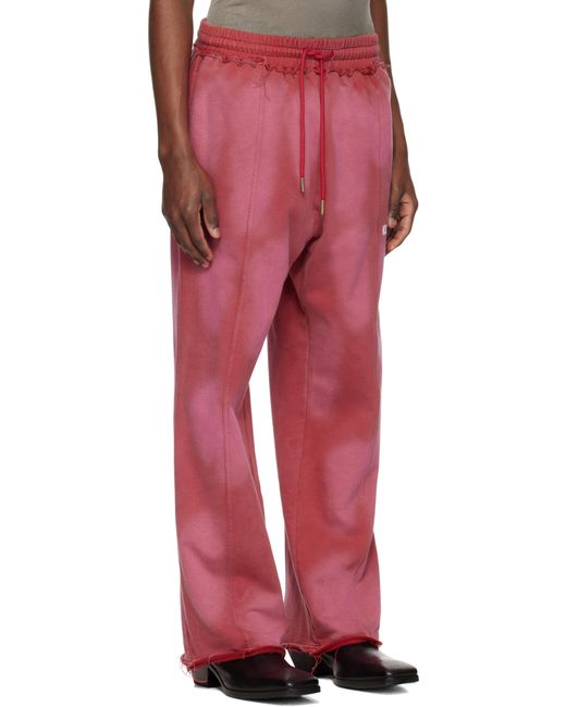 メンズ Kusikohc レッド Dyed スウェットパンツ Red