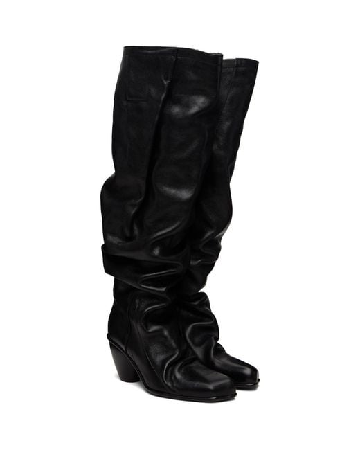 Vivienne Westwood Black River Tall Boots