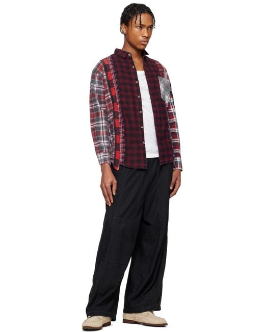 Needles Red 7 Cuts Shirt for men