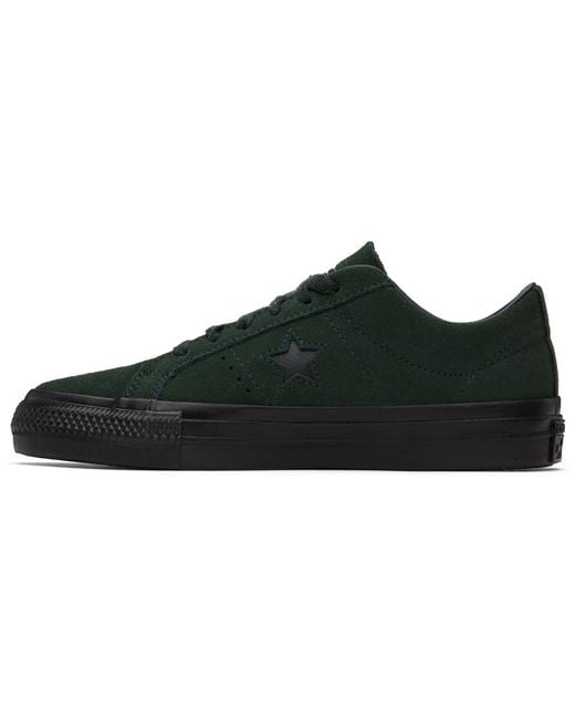 Converse Black Cons One Star Pro Sneakers for men