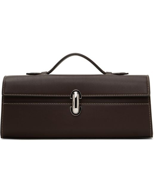 SAVETTE Black Slim Symmetry Pochette Bag
