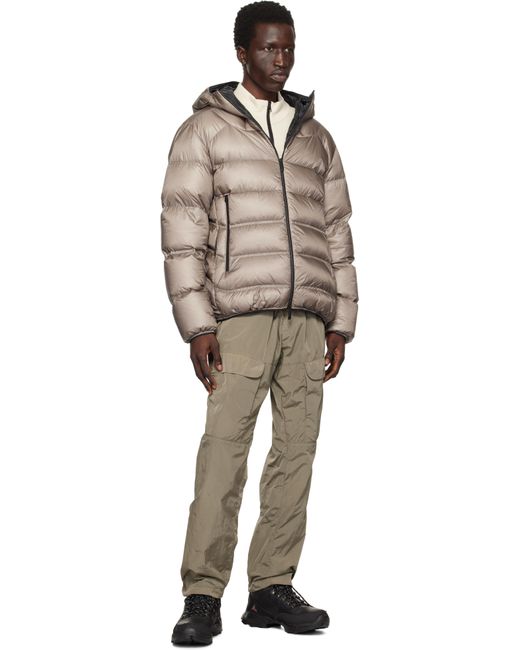 メンズ Moncler ベージュ Viani ダウンジャケット Natural