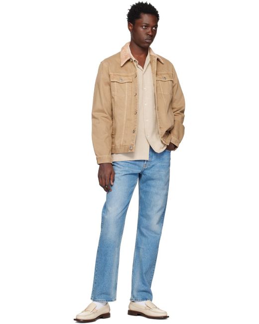 Séfr Blue Straight Cut Jeans for men