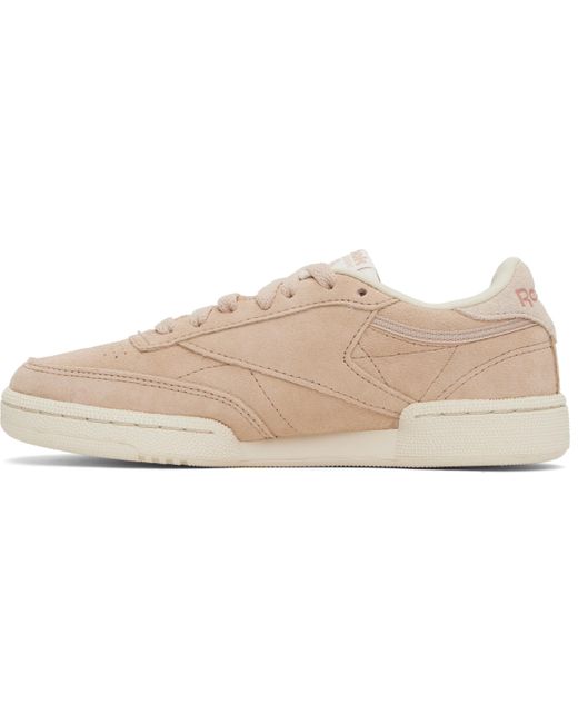 Reebok ベージュ Club C 85 スニーカー Black