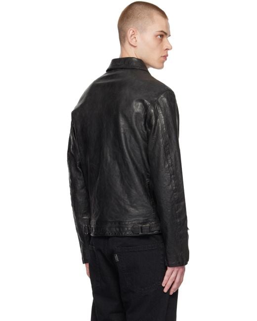 Yohji Yamamoto Black Isamu Katayama Backlash Edition Leather