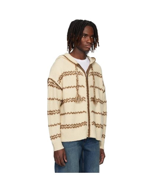 Isabel Marant Natural Off- Rolian Hoodie for men