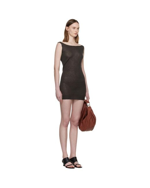 Paloma Wool Black Lotti Minidress