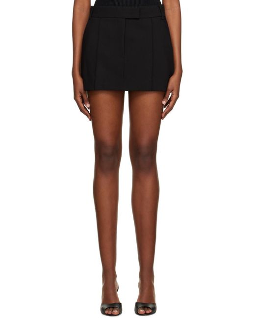 Camilla & Marc Valentina Mini Skirt in Black | Lyst UK