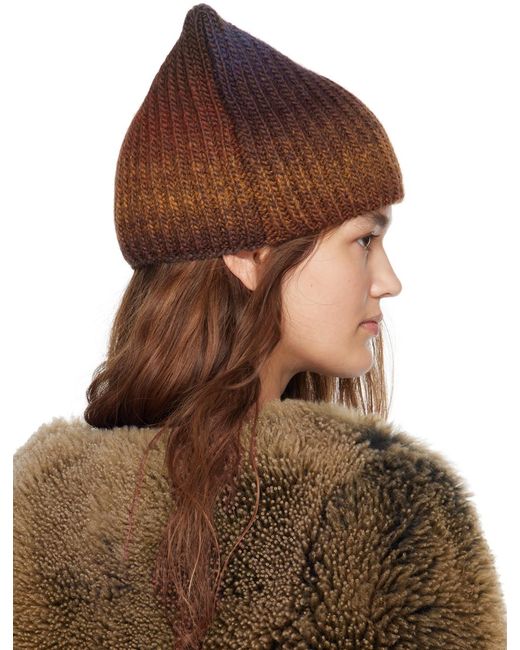 帽子 knwls SOFT RIBBEDKNITTED SQUARE HAT KNWLS PRECIOUS KNITTED SQUARE HAT SS25 | 50%OFF SALE | DOSHABURI