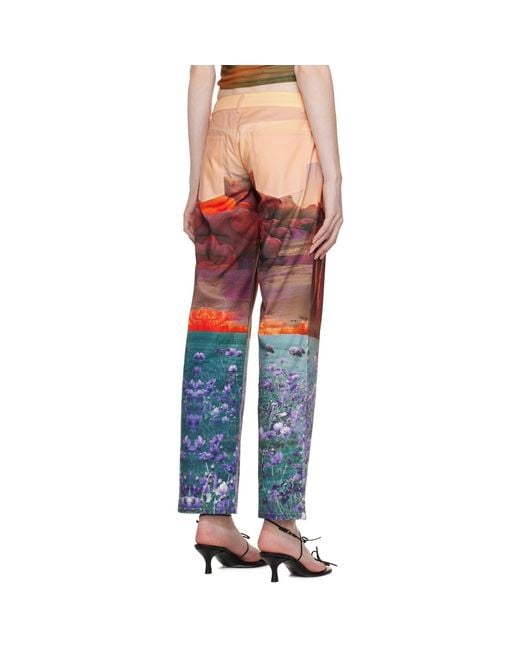 Miaou Multicolor Multi-Color Atlas Pants