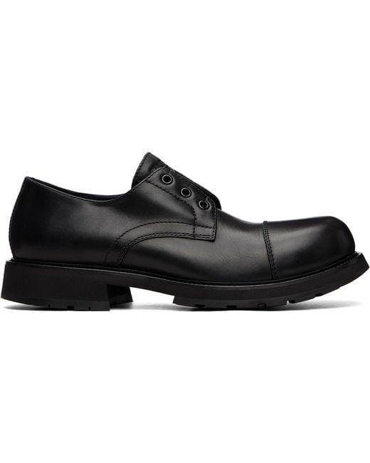 Balenciaga Black Truck Derbys for men