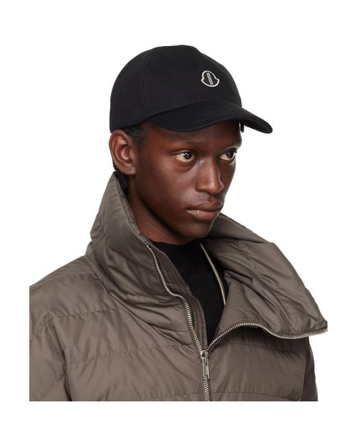 Rick Owens Brown Moncler + Baseball Hat for men