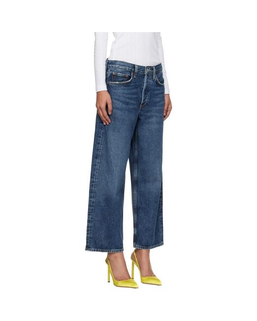 Agolde Blue Arc Jeans