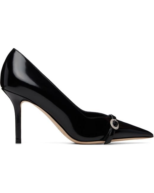 Jimmy Choo Black Keari 85 Heels
