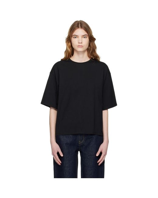 Loulou de Saison Black Osis Oversized T-Shirt