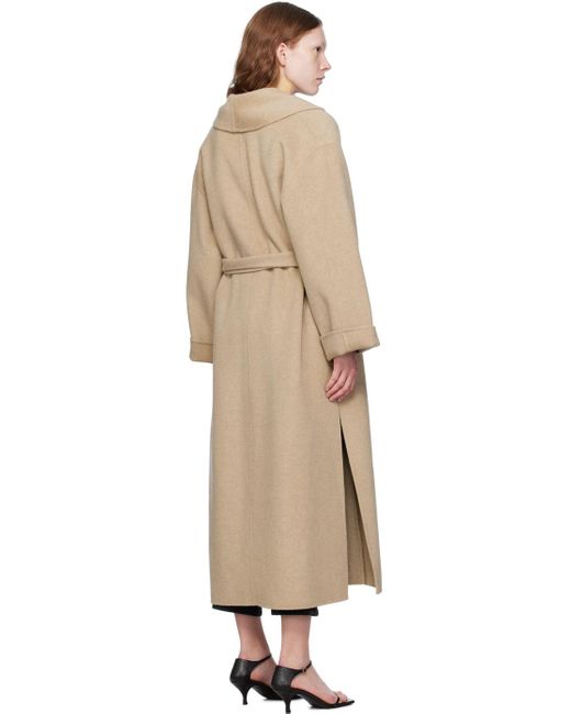 By Malene Birger Natural Trullem Coat