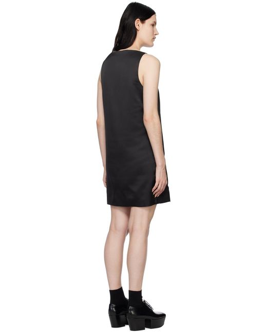 Robe Courte Sans Manches Noire Proenza Schouler en coloris Black