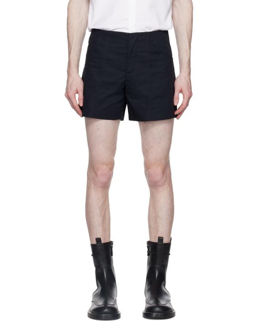 K.ngsley Blue Ssense Exclusive Akers Shorts for men