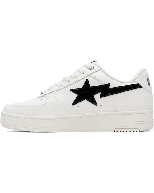 A Bathing Ape White Sta #2 Sneakers