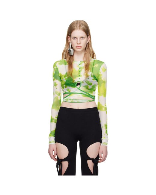 OTTOLINGER Multicolor Ssense Exclusive Green Long Sleeve T-shirt