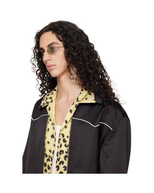 Oliver Peoples Black Calidor Sunglasses for men