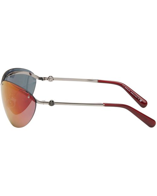 Moncler Pink Silver Carrion Sunglasses
