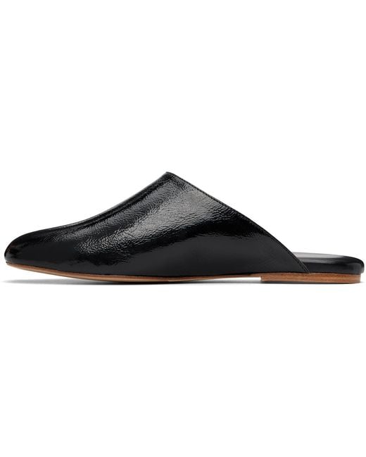 A.P.C. Black 'Les Mules' Slip-On Loafers