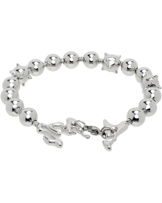 Perks And Mini Black Lunacy Celestial Orbs Ball & Chain Bracelet for men