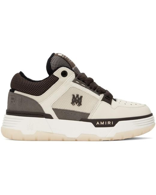 Amiri White Ma-1 Chunky-sole Leather Low-top Trainers for men