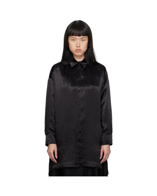 MM by Max Mara Black Bacio Shirt