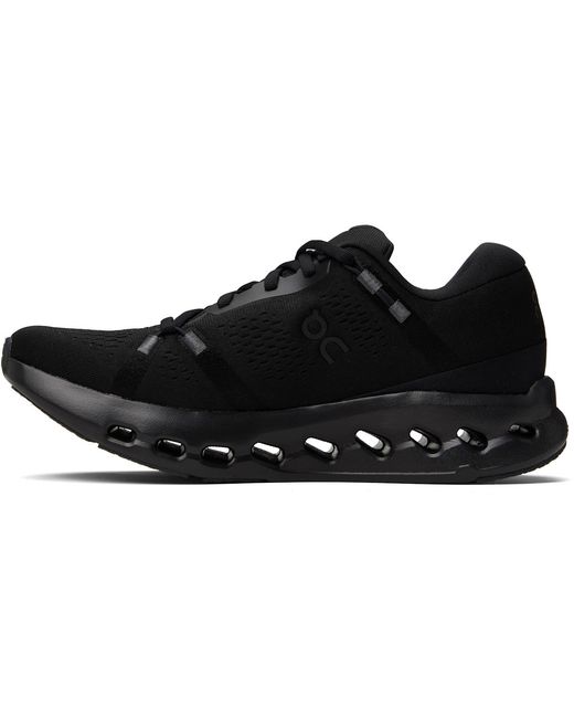 On Shoes Black Cloudsurfer 2 Sneakers for men