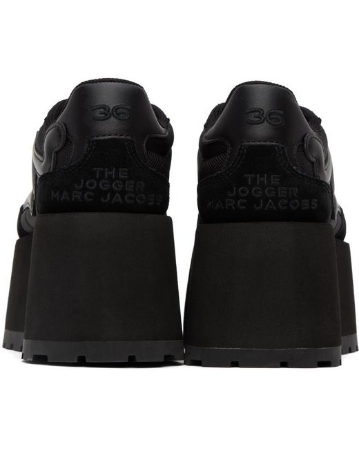 Marc Jacobs Black 'the Platform jogger' Sneakers