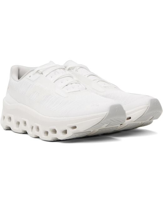On Shoes Black Cloudmster Void Sneakers for men