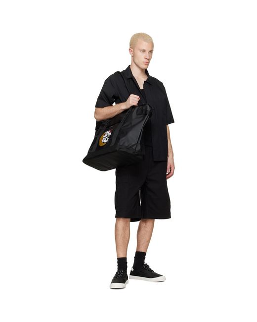 Moncler Black Vera Leisure Nylon Sneakers for men