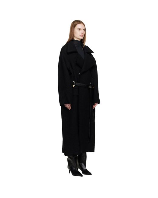 Jean Paul Gaultier Black 'The Long Gaultier' Coat