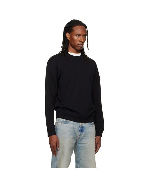 Canada Goose Black Loon Sweatshirt for men