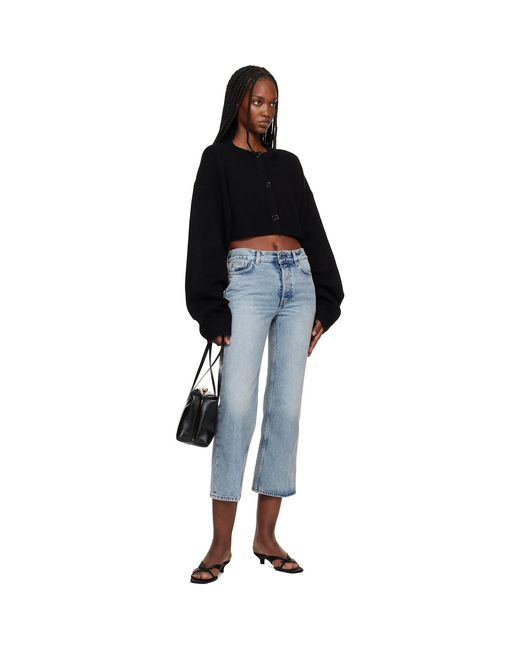 Totême Blue Kick Flare Jeans