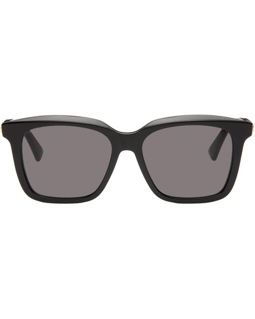 Bottega Veneta Black Square Sunglasses for men