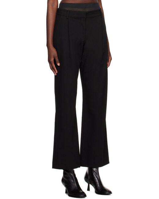 Bec & Bridge Bec + Bridge Mason Slouched Trousers in Black Lyst