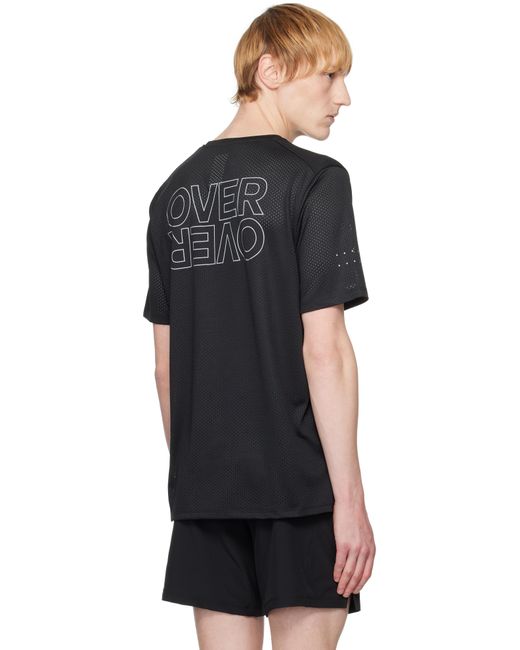 メンズ OVER OVER ブラック Sport Tシャツ Black