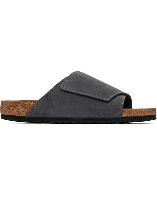Birkenstock Black Regular Solana Sandals for men