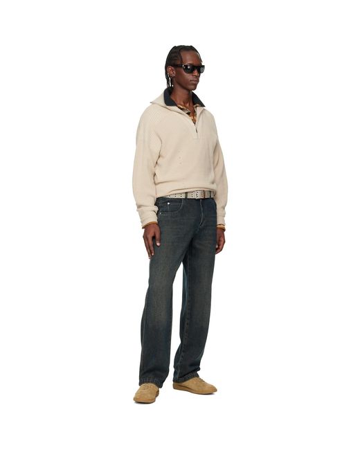 Isabel Marant Black Fatsah Belt for men