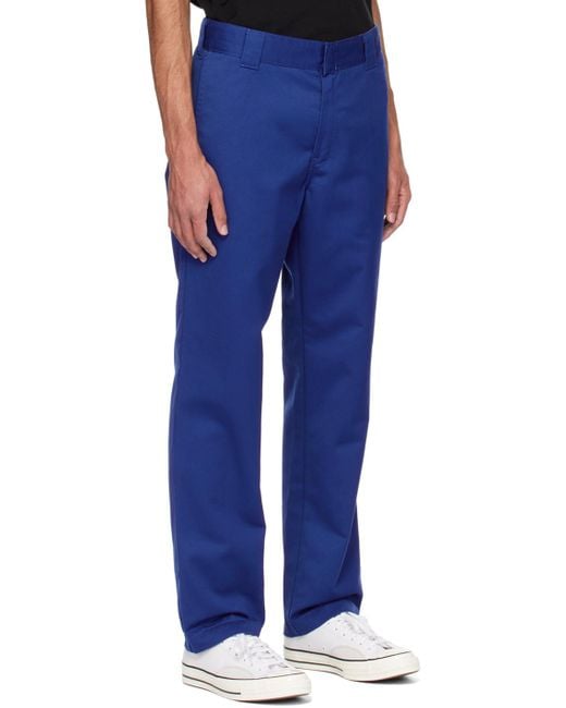 Carhartt Blue Master Trousers for men