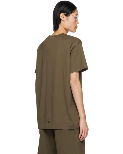 Givenchy Multicolor Khaki Archetype T-shirt for men