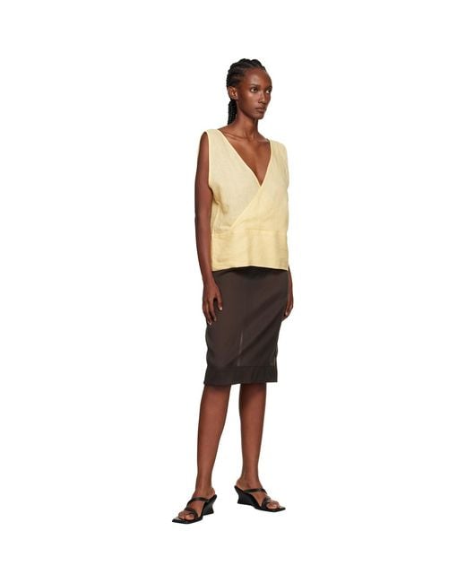 Baserange Black Garlin Top