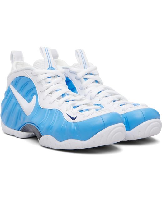 Nike Blue Air Foamposite Pro Sneakers for men