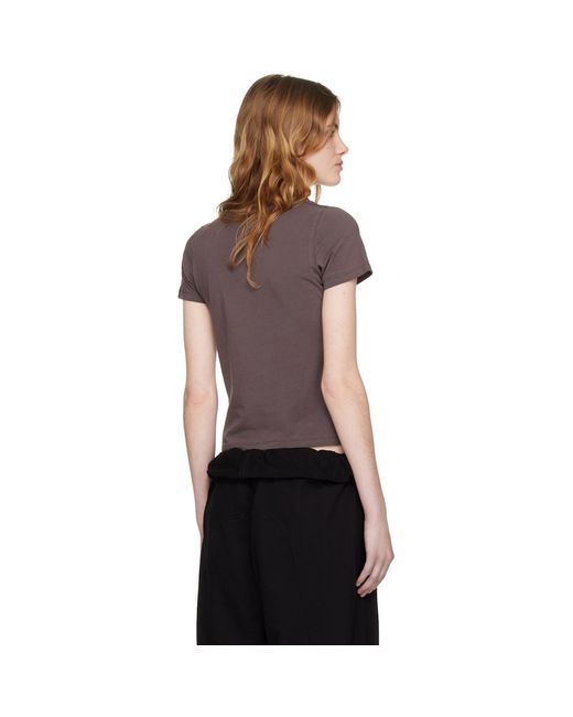 OPEN YY Brown Ssense Exclusive 'I Love Yy' Baby T-Shirt