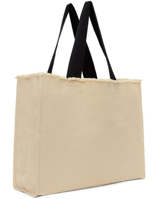Peter Do Natural Off-white Classic Tote for men