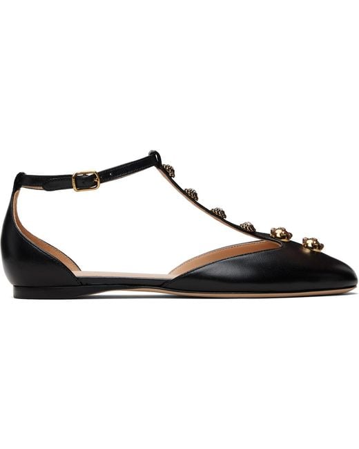 Chloé Black Celeste Ballerina Flats