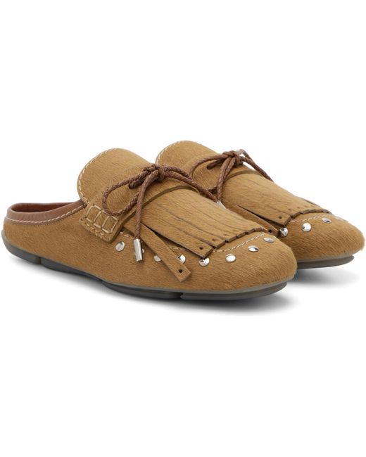 Wales Bonner Black Montego Slip-on Loafers